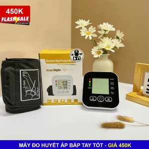 6 máy đo huyết áp bắp tay tốt