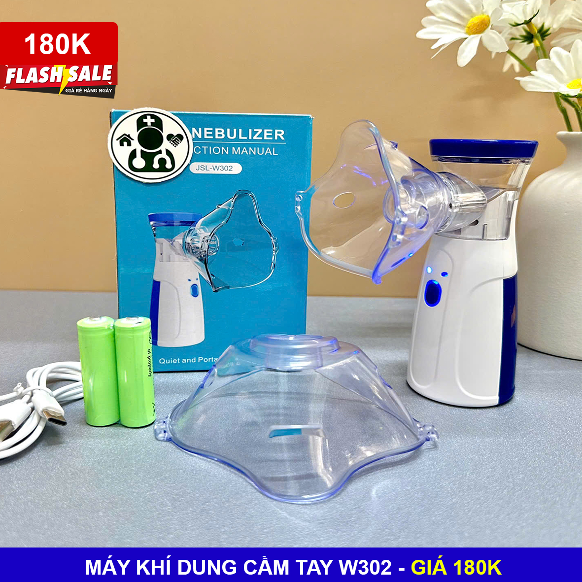 Máy khí dung cầm tay W302 Máy khí dung cầm tay W302
